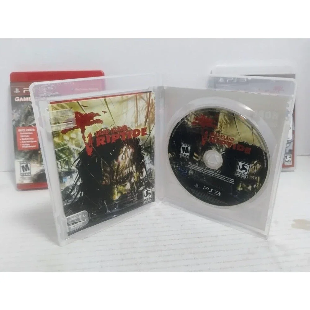 SONY PLAYSTATION 3 PS3 DEAD ISLAND GAME LOT GAME OF THE YEAR ESCAPE & RIPTIDE